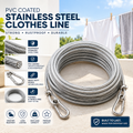 Heavy-Duty Stainless Steel Clothesline (6mm ) – Rust-Resistant & Durable